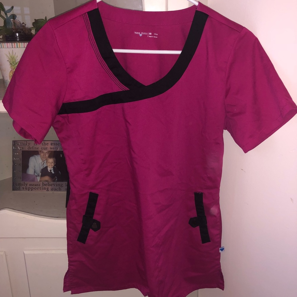 Nurse Mates Scrub Top